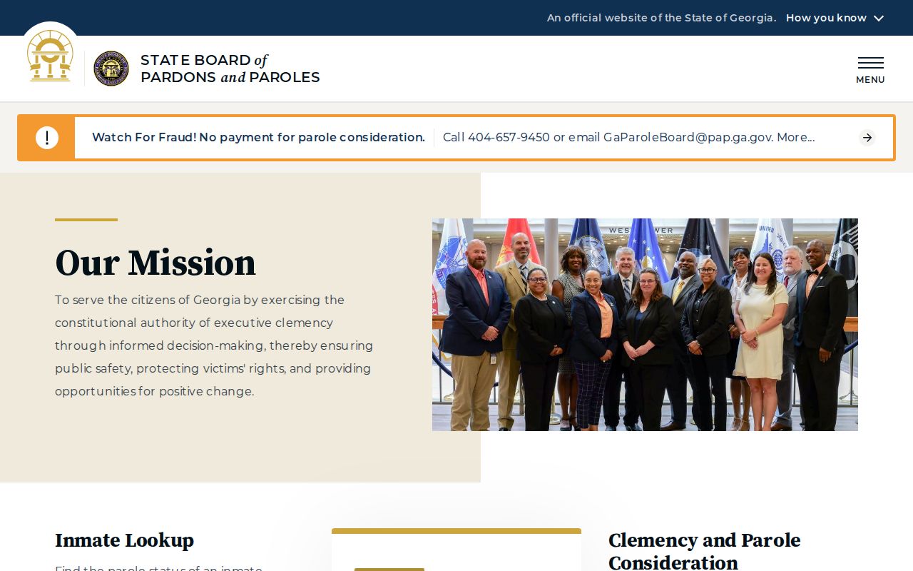 Resaca criminal records and Georgia pardons and paroles information